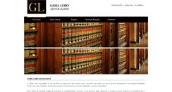 Desktop Screenshot of gamaloboadvogados.com