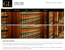 Tablet Screenshot of gamaloboadvogados.com